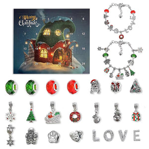 🪄👑DIY 24 Days Christmas Countdown Calendar Bracelets Set