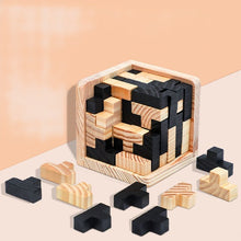 Load image into Gallery viewer, Wooden Intelligence Toy Brain Teaser Game