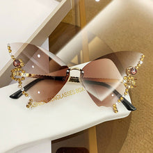 Load image into Gallery viewer, DIAMOND BUTTERFLY SUNGLASSES