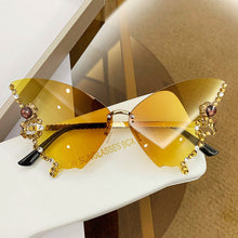 Load image into Gallery viewer, DIAMOND BUTTERFLY SUNGLASSES