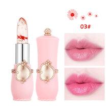 Load image into Gallery viewer, Crystal Jelly Flower Color Changing Lipstick