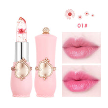 Load image into Gallery viewer, Crystal Jelly Flower Color Changing Lipstick