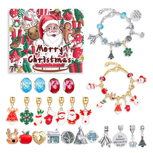 🪄👑DIY 24 Days Christmas Countdown Calendar Bracelets Set