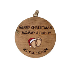 Load image into Gallery viewer, 👣See You in 2024 Christmas Tree Ornament