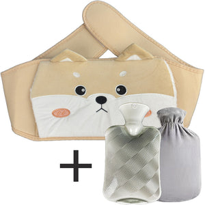 🦝Plush Refillable Hot Water Bottle Belt