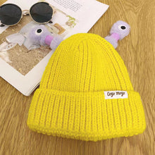 Load image into Gallery viewer, 🐸Winter Parent-Child Cute Glowing Little Monster Knit Hat