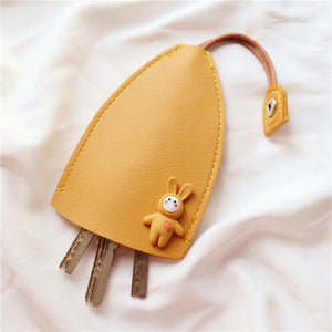 🗝️Cute Fruits PU Leather Key Bag