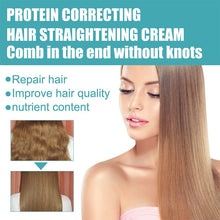 Load image into Gallery viewer, Silk &amp; Gloss Protein Correcting Hair Straightening Cream