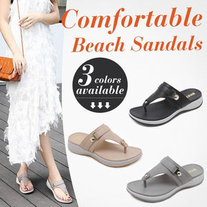 Comfortable Beach Sandals & Toe Clip Slippers