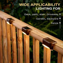 Load image into Gallery viewer, Waterproof Outdoor Solar Deck Lights