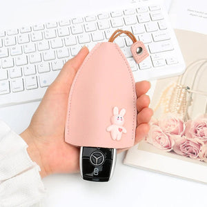 🗝️Cute Fruits PU Leather Key Bag