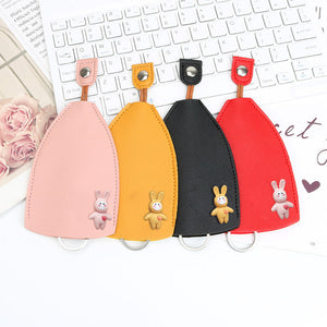 🗝️Cute Fruits PU Leather Key Bag