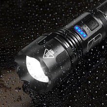 Load image into Gallery viewer, Waterproof laser military flashlight