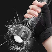 Load image into Gallery viewer, Waterproof laser military flashlight