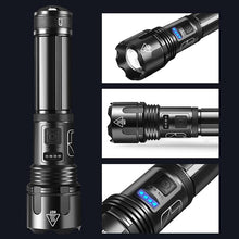 Load image into Gallery viewer, Waterproof laser military flashlight