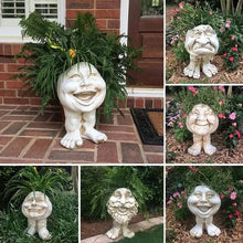 Load image into Gallery viewer, Funny Expression Flowerpot