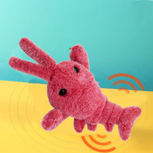 Load image into Gallery viewer, Plush Jumping Shrimp Faux Lobster