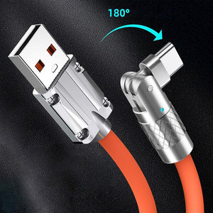 180° Rotating Fast Charge Cable