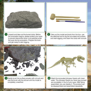 🦖DIY Archaeological Mining Dinosaur Fossil Toys🦖