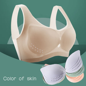 Women's Ultra-Thin Plus Size Ice Silk Comfort Bra