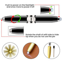 Load image into Gallery viewer, 🖊️Fidget Spinner Pen with LED Light