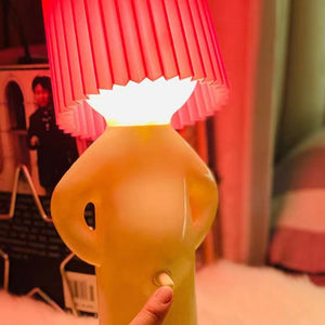 👦💡A Little Shy Man Creative Lamp