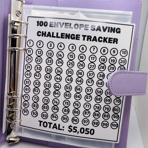 📒100 Envelope Challenge Binder