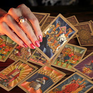 🎴Explore the Mystical World of Tarot Gold Foil Tarot