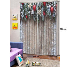 Load image into Gallery viewer, Christmas Window Curtains - 10 patterns