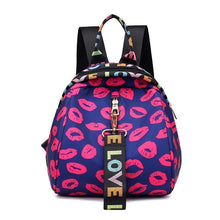 Load image into Gallery viewer, Floral Waterproof Shoulder Bag Backpack