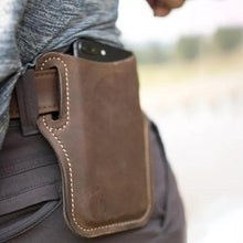 Load image into Gallery viewer, Retro Short Cell Phone Case Belt Bag