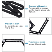 Load image into Gallery viewer, Amenitee® Titanium Alloy Angle Finder Tool