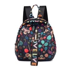 Load image into Gallery viewer, Floral Waterproof Shoulder Bag Backpack