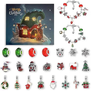 🪄👑DIY 24 Days Christmas Countdown Calendar Bracelets Set