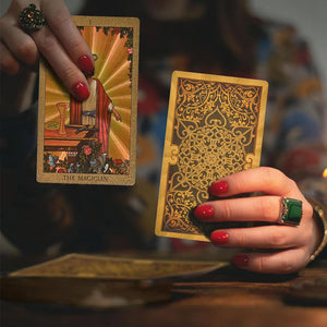 🎴Explore the Mystical World of Tarot Gold Foil Tarot