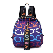 Load image into Gallery viewer, Floral Waterproof Shoulder Bag Backpack