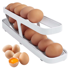 Load image into Gallery viewer, Automatic Scrolling Egg Rack Holder Storage Box