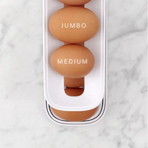 Automatic Scrolling Egg Rack Holder Storage Box