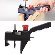 Load image into Gallery viewer, Adjustable Woodworking Drill Hole Set