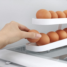 Load image into Gallery viewer, Automatic Scrolling Egg Rack Holder Storage Box