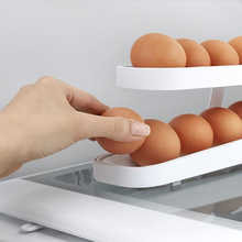 Load image into Gallery viewer, Automatic Scrolling Egg Rack Holder Storage Box