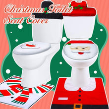 Load image into Gallery viewer, Christmas Toilet Seat Cover (1 set)