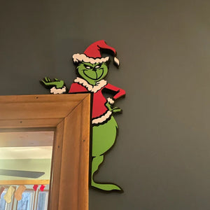 🐸Grinch Holiday Door Corner🐸