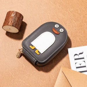 🐧Cute Penguins PU Credit Card Coin Wallet