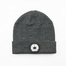 Load image into Gallery viewer, Bluetooth Beanie Hat with LED Headlight