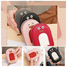 Load image into Gallery viewer, 🐧Cute Penguins PU Credit Card Coin Wallet