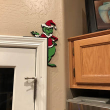 Load image into Gallery viewer, 🐸Grinch Holiday Door Corner🐸