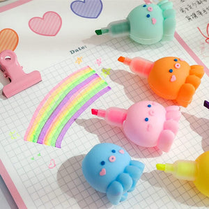 🍄Colorful Octopus Shaped Maker Pens