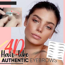 Load image into Gallery viewer, 4D Hair-like Authentic Eyebrows (10 pairs * 2pcs)