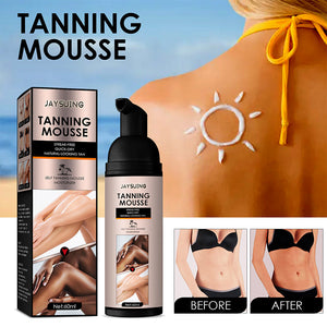 COLOR-CORRECTING HYDRATING TANNING MOUSSE